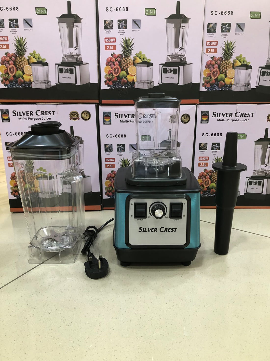 Silver Crest SC-1589-A Multi-Purpose Juicer Blender – 4500W